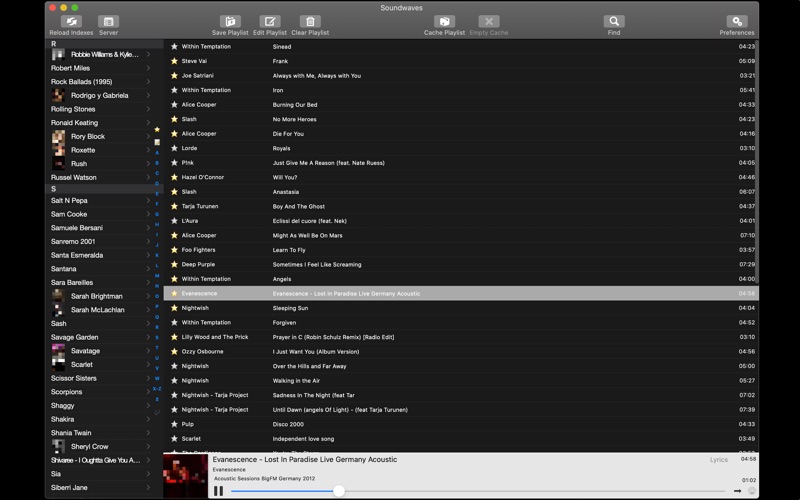 Soundwaves app screenshot