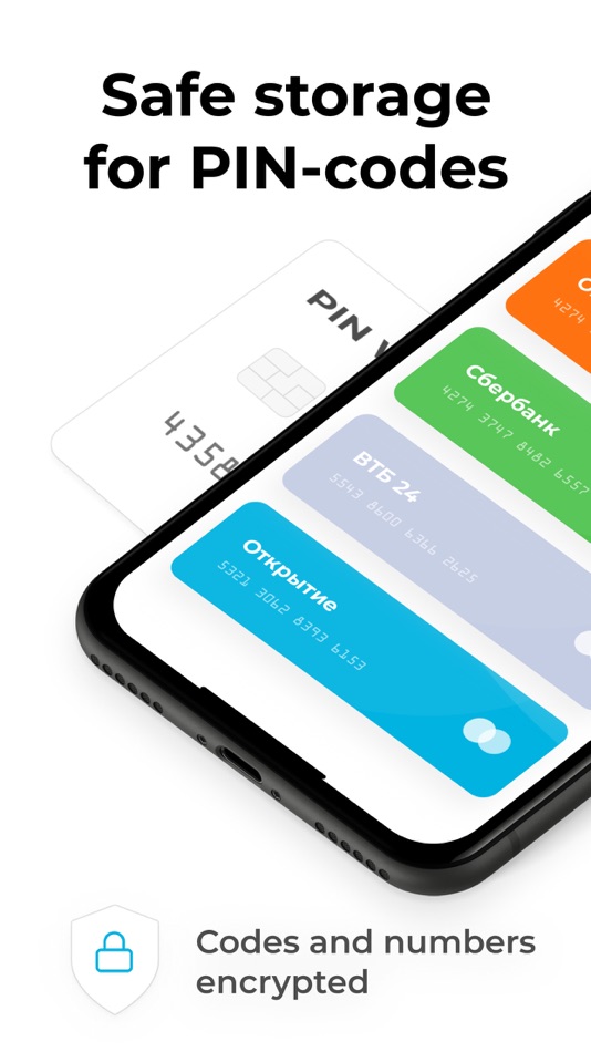 #1. PIN Wallet.Secure Card Manager (iOS) 由: Alexander Romanov