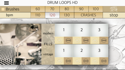 Drum Loops HD screenshot1