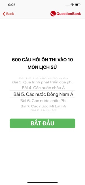 QuestionBank - Ôn thi vào 10