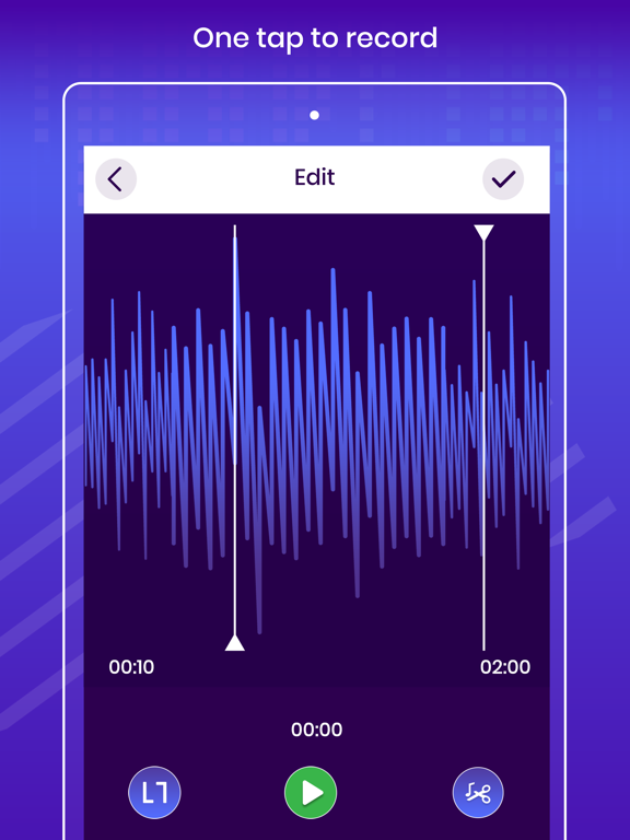Screenshot #5 pour Audio Recorder & Editor