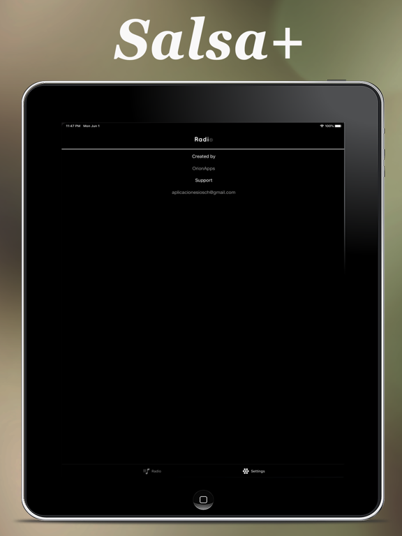 Salsa+ iPad screenshot