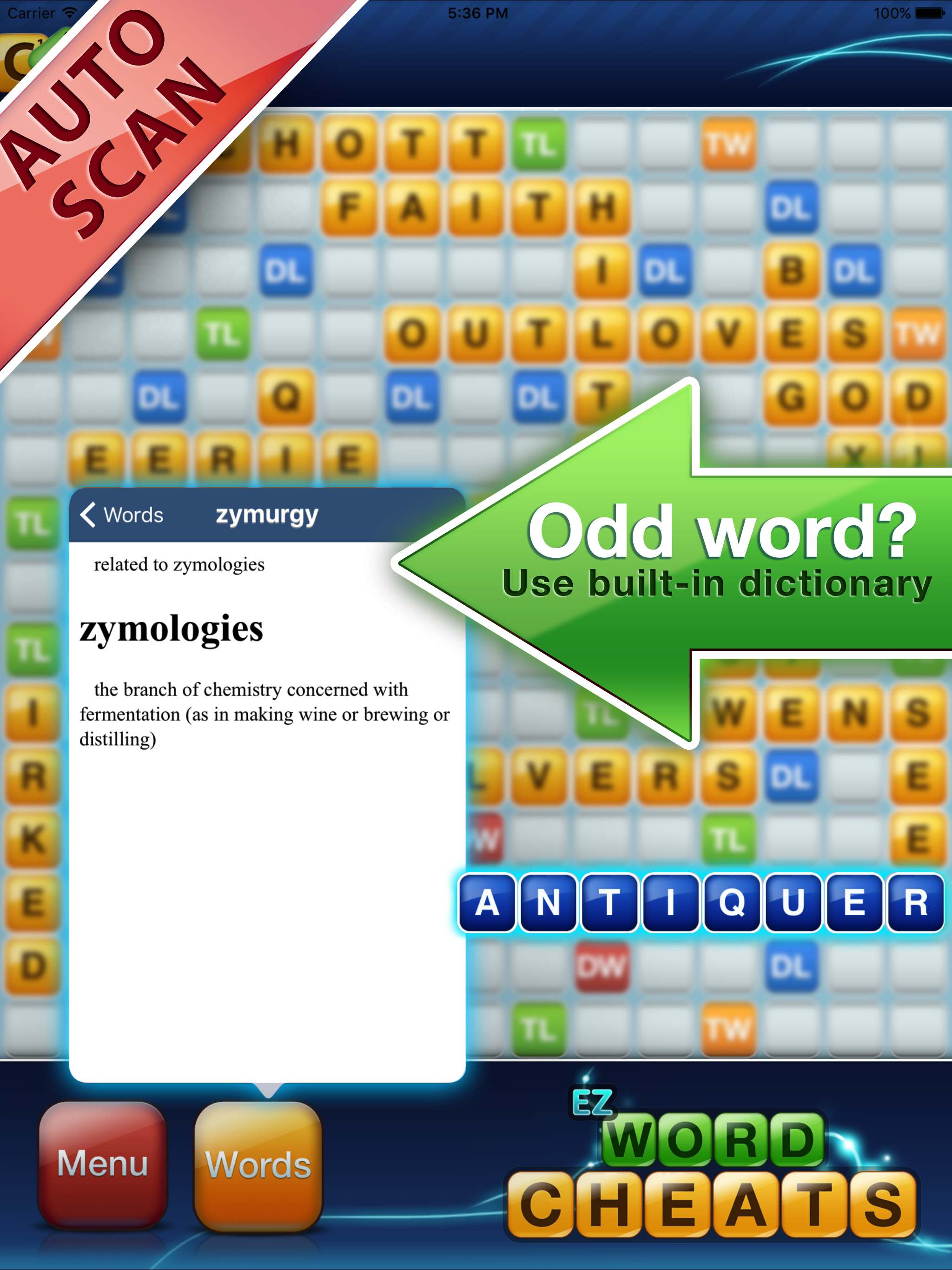 Words with EZ Cheats