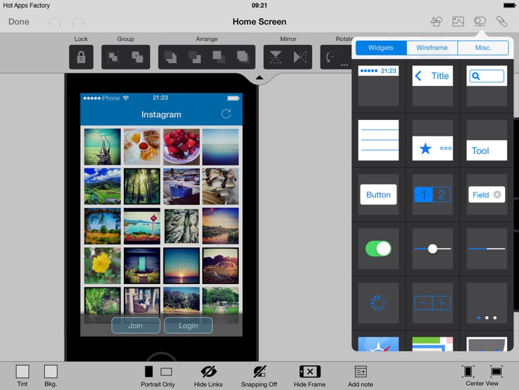 AppCooker Prototyping & Mockup