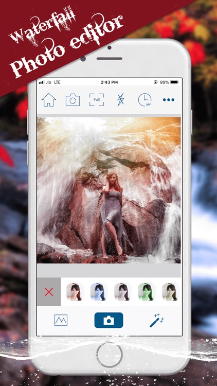 Waterfall Photo Frames Editor screenshot-4