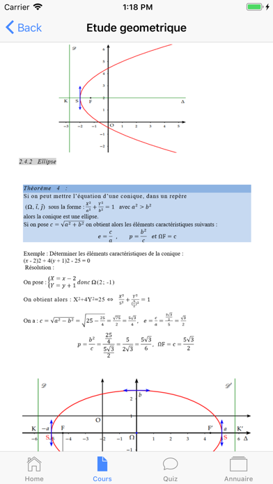 How to cancel & delete Cours de Maths from iphone & ipad 2