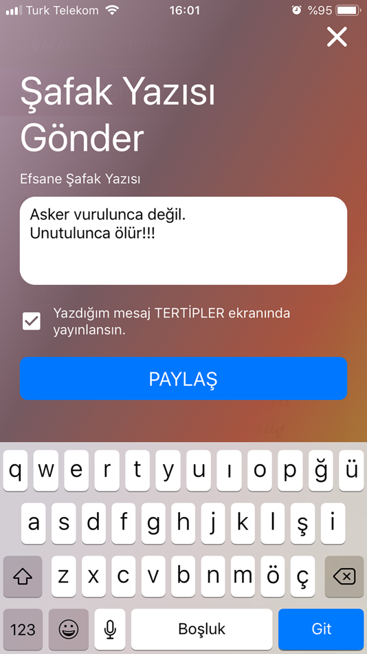 #6. Şafak Sayar TERTIP (iOS) 由: Oktay Baskus