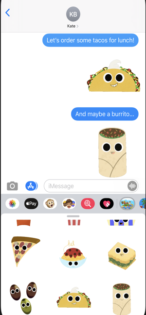Foods of the World Stickers(圖3)-速報App