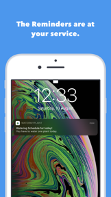Water My Plant: Reminder app screenshot