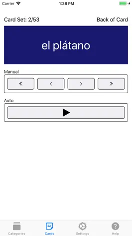 Game screenshot Quick Cards Spanish hack
