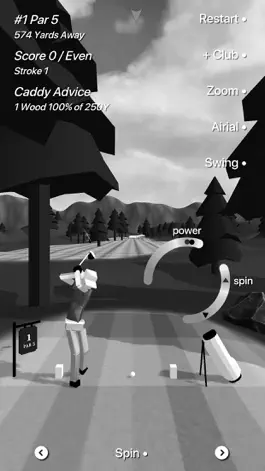 Game screenshot Speedy Golf Retro apk