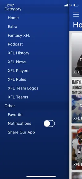 Game screenshot XFL News Hub - XFL Football hack