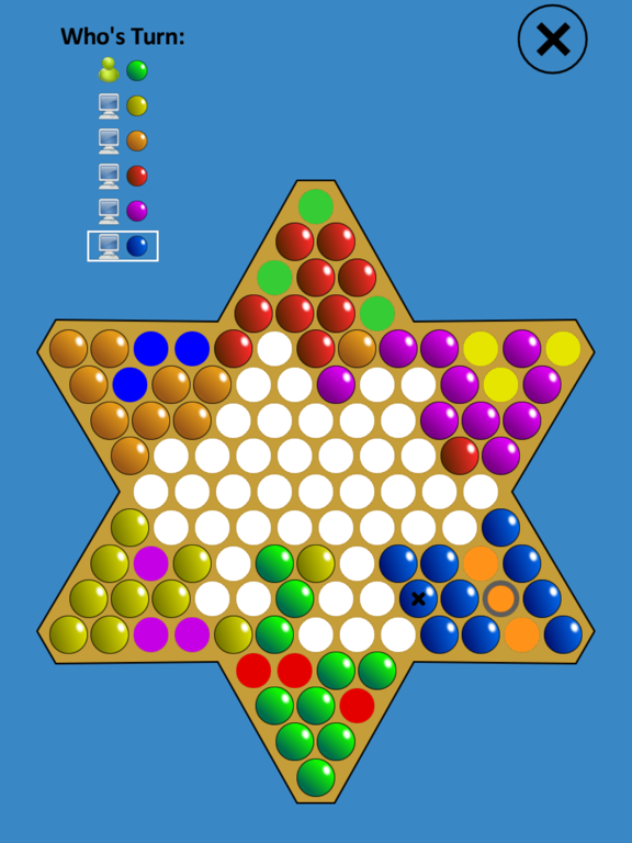 Screenshot #6 pour Chinese Checkers Touch