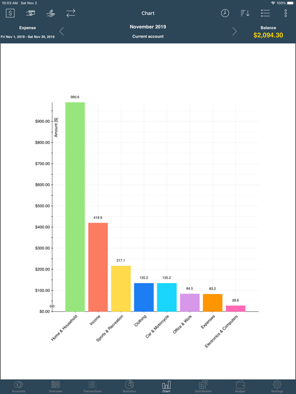 My Budget Book App Store preview screenshot 17