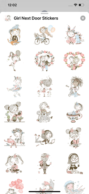 Girl Next Door Stickers(圖3)-速報App