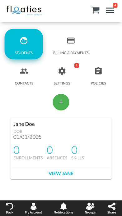 Floaties Swim School iPhone screenshot 5 - Sports app