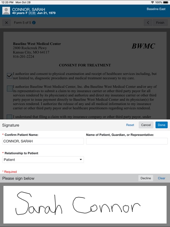 Patient eSignature screenshot-3