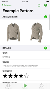 Knitting Patterns Lite screenshot
