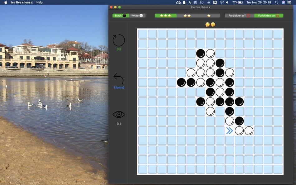 #1. ice five chess x (macOS) 由: 子诚 王