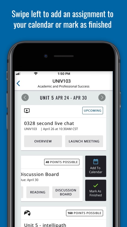 AIU Student Mobile screenshot-3