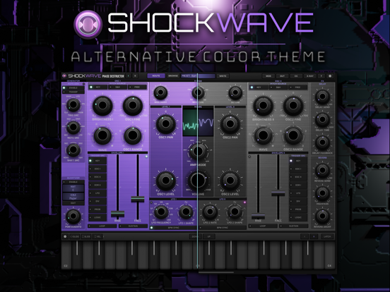 ShockWave - Synth Module iPad app afbeelding 6