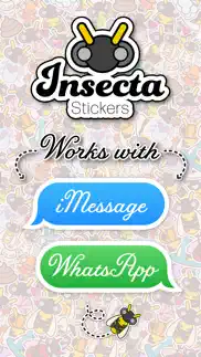 insecta stickers iphone screenshot 1
