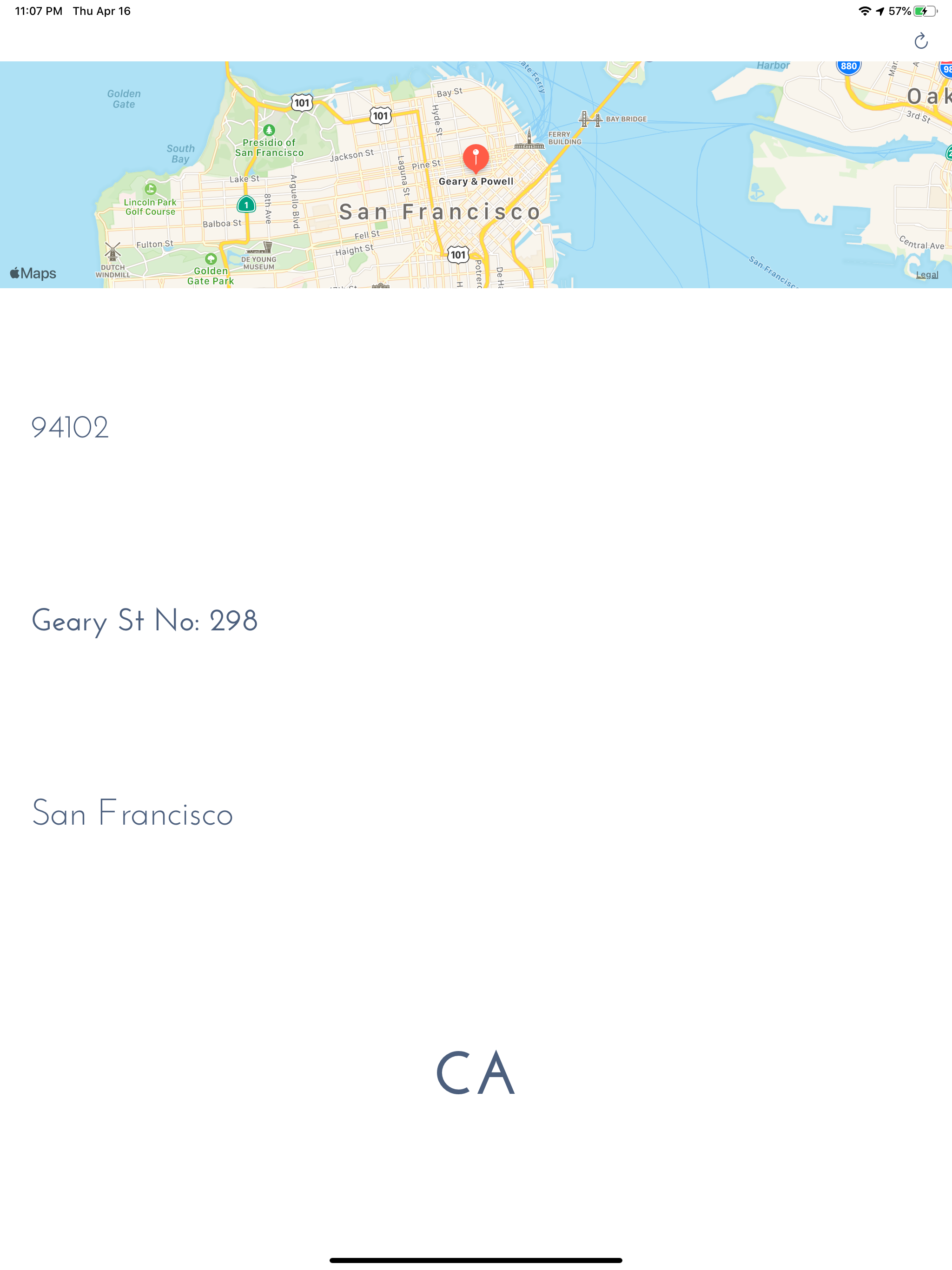 Ask Adress - Where Am I