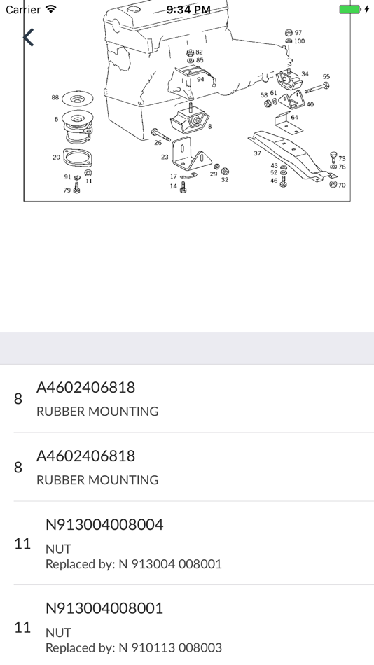 #3. Mercedes-Benz Car Parts (iOS) By: Ruslan Balkarov