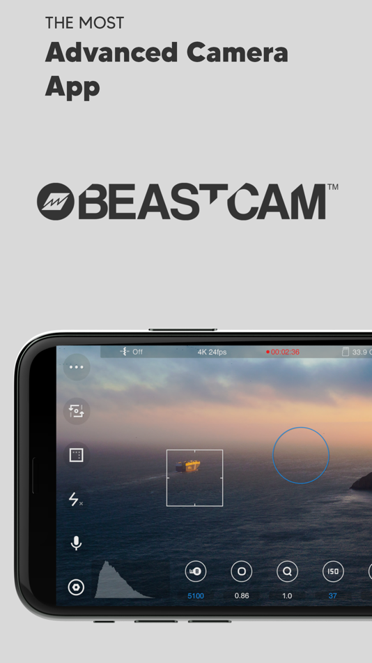 #1. Beastcam - Pro Camera (iOS) 由: BeastGrip