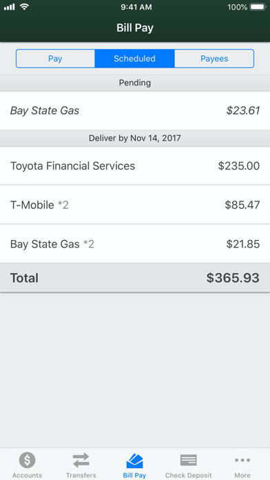 Powerco Federal Credit Union Screenshot