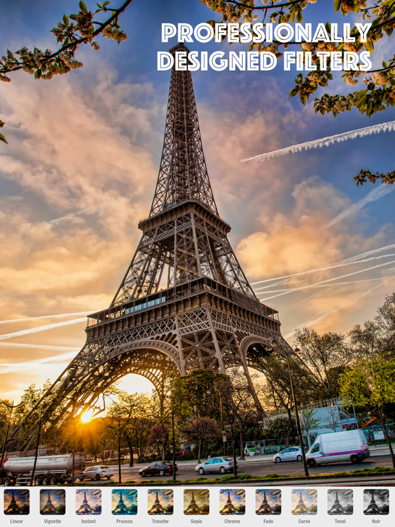 Photo Studio DX iPad screenshot 2 - Photo & Video app