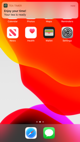 Tea Timer screenshot
