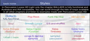 Percussion Loops HD Light screenshot #2 for iPhone