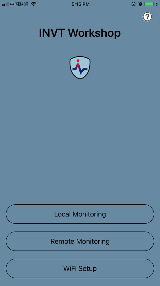 #1. INVT Workshop (iOS) 来自: 深圳市英威腾电气股份有限公司