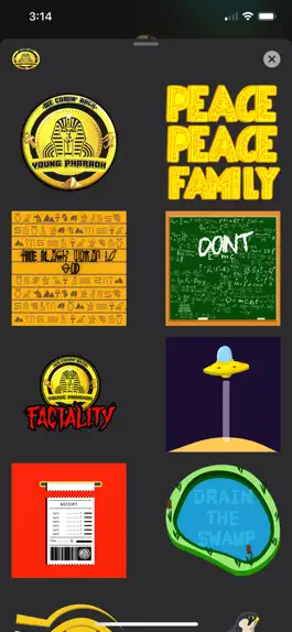 Game screenshot Young Pharaoh Emoji Pack! apk