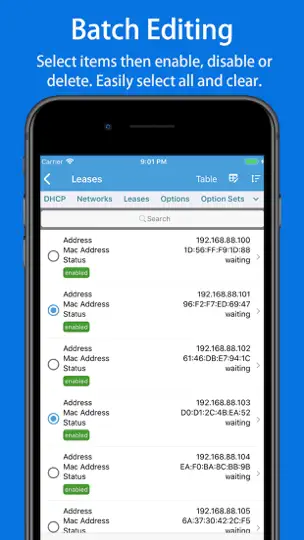 Screenshot von WinboxMobile - Router Admin auf dem iPhone 7