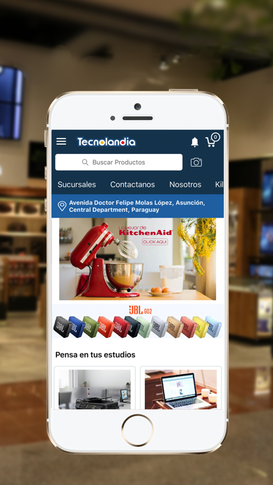 Tecnolandia iPhone screenshot 1 - Shopping app
