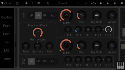 Screenshot #2 pour LayR-Multi Timbral Synthesizer