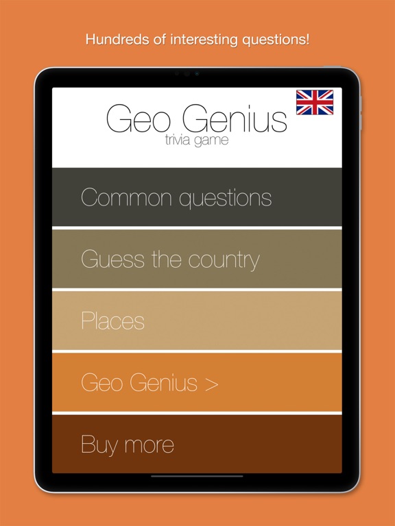 Screenshot #4 pour Geo Quiz Game 6 in 1