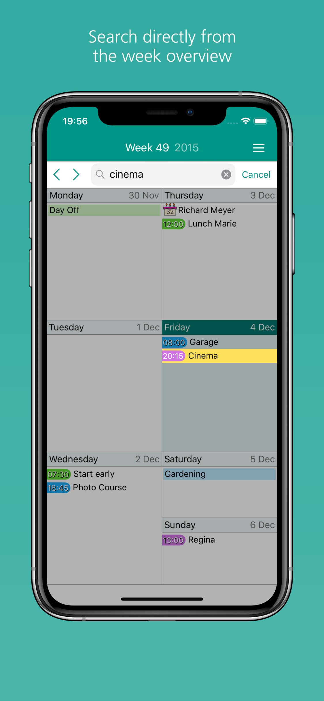 Easy Calendar screenshot 3