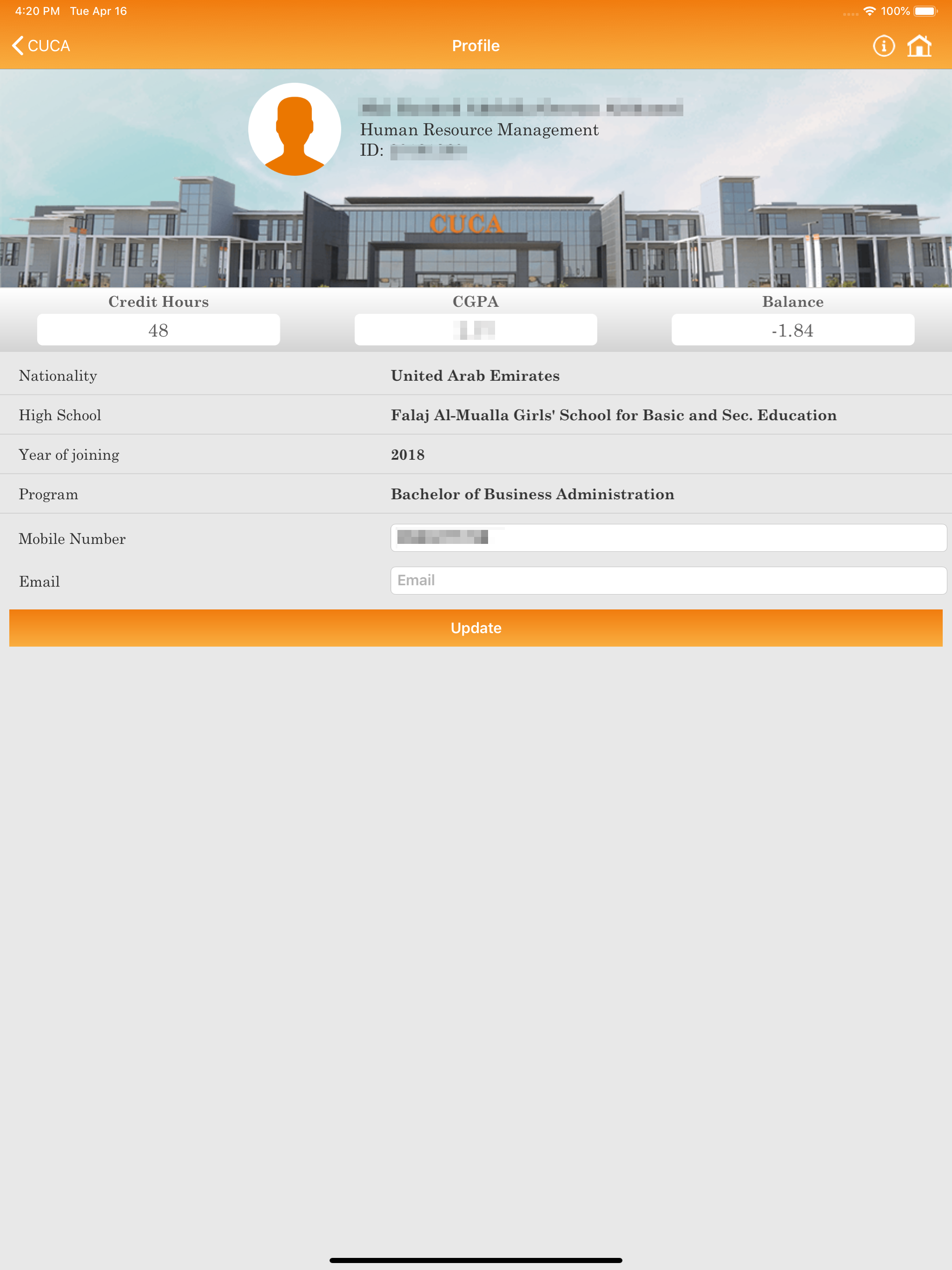CU Ajman screenshot 8