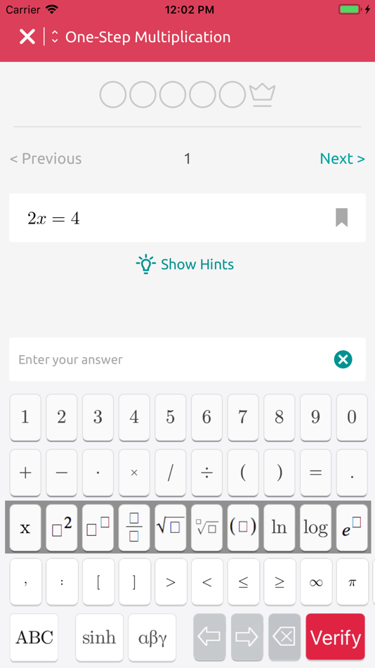 #3. Symbolab Practice (iOS) 由: Symbolab