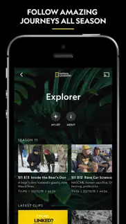 nat geo tv: live & on demand iphone screenshot 2