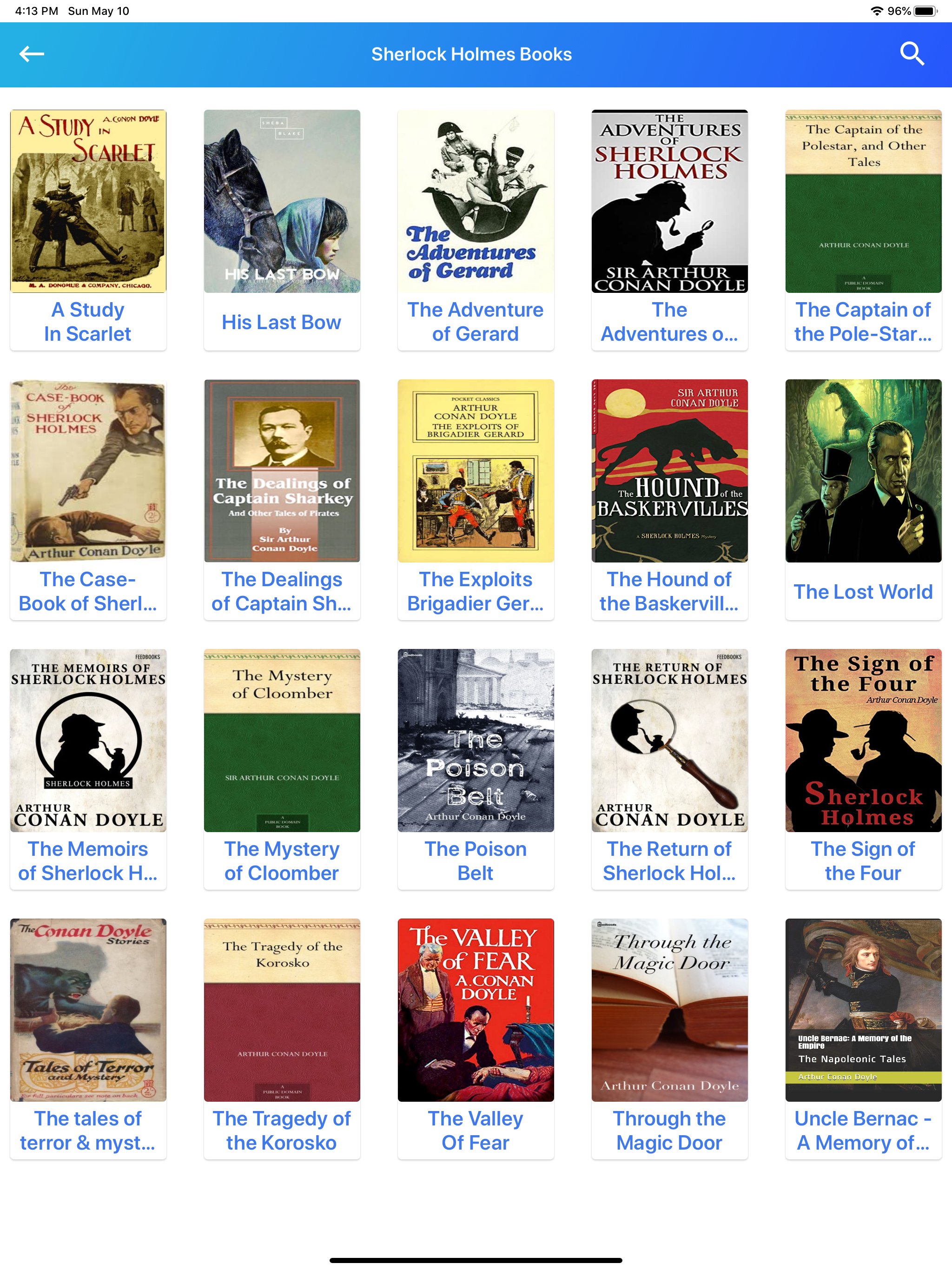 Sherlock Holmes Books & Novels
