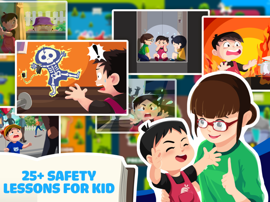 Safety for Kids 1 iPad screenshot 4 - Education app