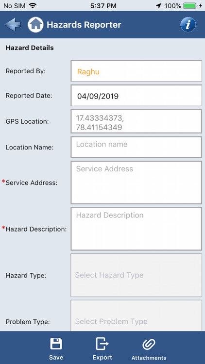 Hazards Reporter screenshot-5