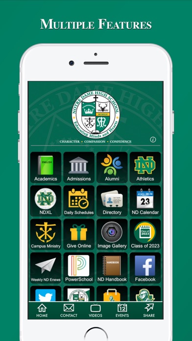 Screenshot 3 of Notre Dame High School – WH App