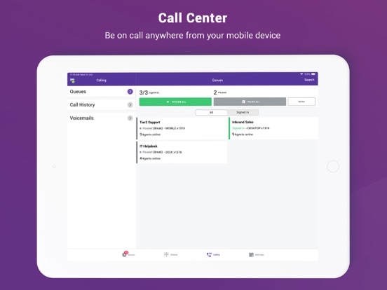Fuze Mobile iPad screenshot 6 - Business app