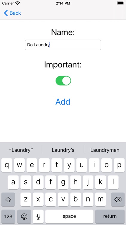 Simple ToDo Fun List