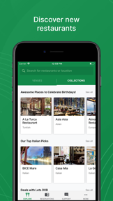 Eat App: Restaurant Bookings screenshot